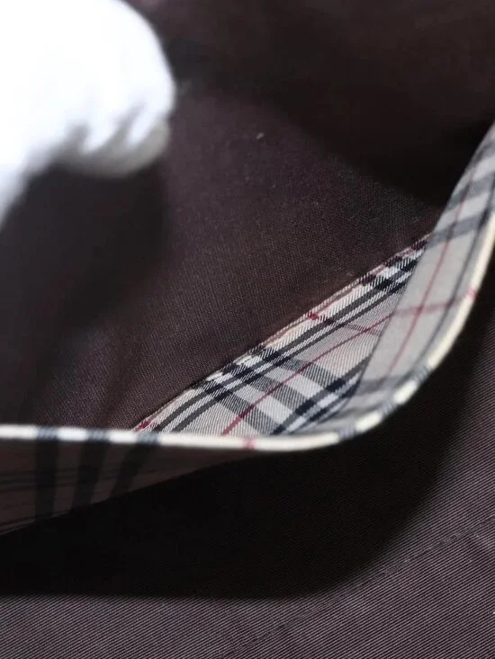 BURBERRY Hand Bag Leather Black Silver Auth ep13523 - Picture 7 of 11